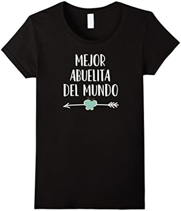 Womens Mejor Abuelita Del Mundo T-Shirt
