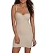 Miraclesuit Women's Real Smooth Strapless Bra Slip with Built-in Panty 2752 36C Nude