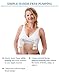Rumina Classic Pump&Nurse Adjustable Nursing Bra for Hands Free Pumping - Nude XS