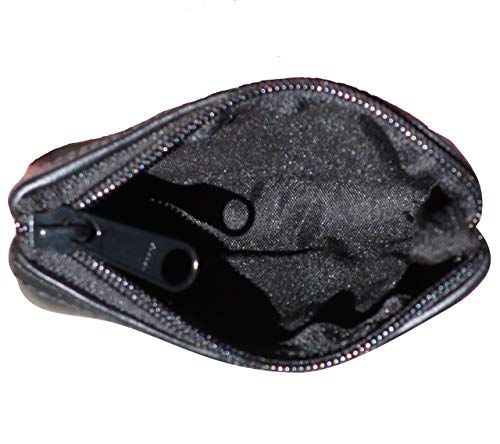 Zip coin purse using upcycled inner tube - PRIME Upcycled style eco friendly vegan recycled made from reclaimed repurposed reused materials gift gifts innertube tubes tire bike upcycle recycle - Thumbnail 2