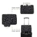 canvaslife Black star Pattern 360 Degree Protective 13 inch Canvas Laptop Sleeve with Pocket 13 Inch 13.3 Inch Laptop Case
