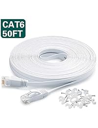 Cat 6 Cable 50ft Long for Xbox 4.9 ft Negro cable de vídeo juego