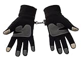 Metog Winter men and women outdoor sports warm fleece gloves touch gloves