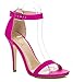 Womens Ankle Strap High Heel - Dress Wedding Party Sandal - Basic Pump Low Heel Marvel by J. Adams
