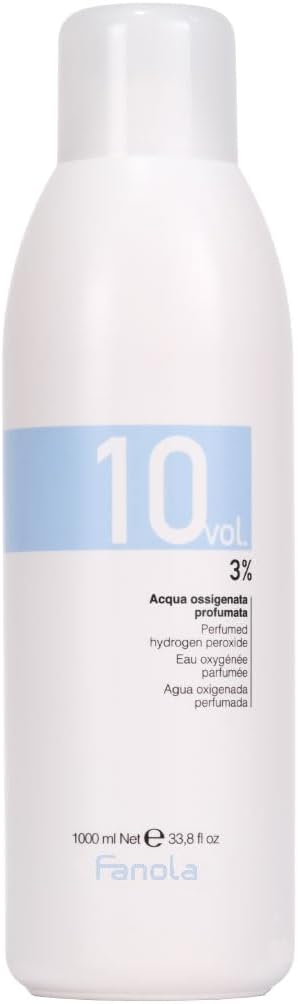 Fanola Cream Activator 10 Volume 3% Hydrogen Peroxide 1000 ml Professional Hair
