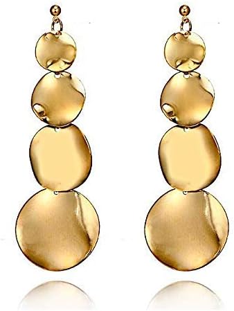 Fashion High Quality Golden Drop Earrings For Women and Girls