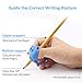 Firesara Training Grips, Original Owl Training Grips for Kids Handwriting Ergonomic 3 Fingers Sets Aid for Trainer Handwriting Posture Correction, Assorted Train Grips for Righties and Lefties (3Pcs)