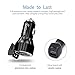 Car Charger, CHGeek 36W 4.8A Rapid Dual USB Car Charger 3 in 1 Metal Car Power Adapter with Emergency Escape Hammer Cutter for iPhone 7 6S 5, Samsung Galaxy S8,LG G5,HTC,Nexus 5X 6P,iPad -Black