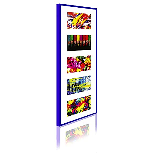Close Up Cadre de Photo Galerie Style - Bleu [24,1 x 73,2 cm]