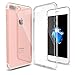 iPhone 7 Plus Case,Splaks [Crystal Shell] Extra Shock-Absorb Clear back panel ,Extreme Lightweight Transparent Soft Flexible Silicone Rubber Anti-Scratch Protective Cover for iPhone 7 Plus