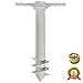 ITEMporia #1 Beach Umbrella Anchor, Beach Umbrella Sand Anchor Stand - Universal Sand Grabber Spike Auger Holder