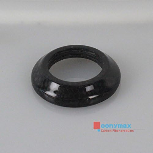 Full carbon headset taper spacing washer 1-1/8' CMX-WS01 46*10mm glossy