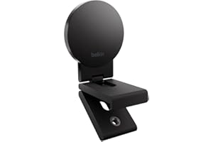 Belkin iPhone MagSafe Continuity Camera Mount for Mac Desktops & Displays, Compatible with iMac 2017 & Later, iMac Pro 2017, Studio Display, Pro Display XDR, iPhone Series