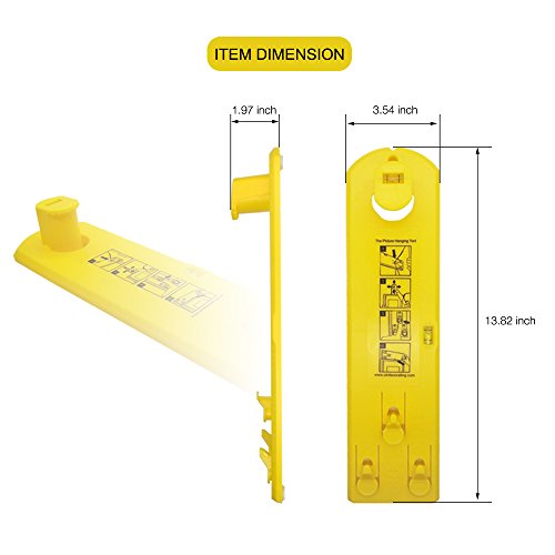 Picture Hanger, Picture hanging Tool, Frame Hanging Tool for Marking Position and Measuring the Suspension and Horizontal Wall of the Roof - Thumbnail 5