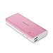 ROMOSS Sense 4 10400mAh Power Bank, 2-Port External Battery Packs Portable Charger with 2.1A / 1A Output Power LED Indicator for iPhone 7 / 7Plus, iPad, Samsung Galaxy S7 and More - Pink