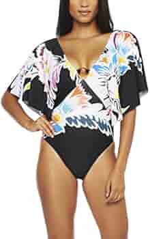 Trina turk ruffle swimsuit Clearance