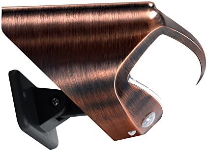 Solar Lights Outdoor, DBF Super Bright 36 LED Motion Sensor Spotlights Solar Powered Waterproof Security Wall Lamp for Garden Pathway Door Yard Patio Deck Path Driveway Garage - Red Copper