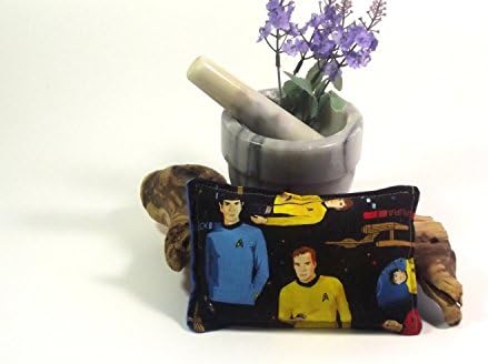 Aromatherapy Headache Relief - Microwavable Heating Pad - Flax Eye Pillow - Insomnia Aid - Sinus Pain Relief