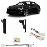 Amazon.com: Fits Toyota RAV4 2001-2005 Double DIN Stereo ... scion fr s stereo wiring diagram 