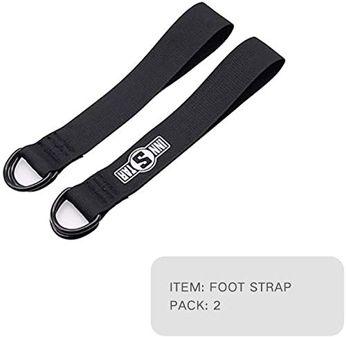 INNSTAR Resistance Bands Accessories Exercise Bands Attachment, Fitness Handles, Foot Strap for Home Gym Workout Full Body Workout(2 pack foot straps)