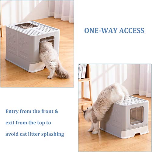 top access litter box