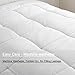 Balichun Luxury Hotel Collection 1800 Series - Down Alternative Comforter Hypoallergenic Quilted Duvet Insert With Corner Tabs - All Season - Twin(64 by 88 inches) - White