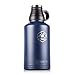 The Timber Line 64 oz Insulated Water Bottle and Beer Growler, Vacuum Insulated Stainless Steel, BPA Free, Double Walled Half Gallon Water Jug, Wide Mouth, Leak Proof Cap, Keeps Drinks HOT and Cold