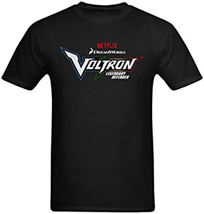 Zoey De Men39;s Voltron Legendary Defender Logo Art Design T-Shirt XX-Large