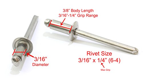 1 Rivets+Stainless+0+18+0+25+Bolt+Dropper