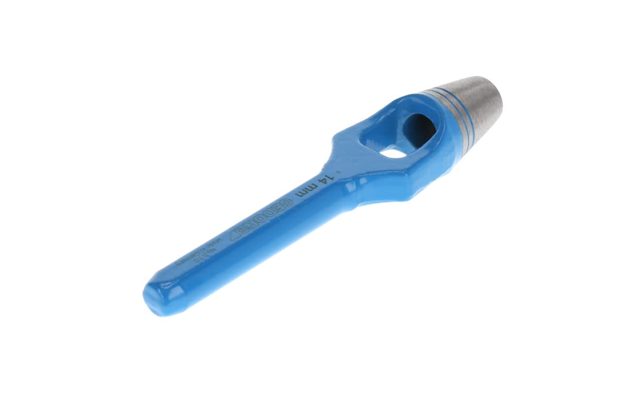 GEDORE Arc punch for soft materials, Ø 14 mm, Rubber leather gaskets fabric, Round, 140 mm long, Punch, 570014