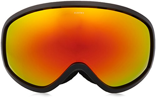Electric Visual Masher Gloss Black/Brose Red Chrome Snow Goggle - Thumbnail 2