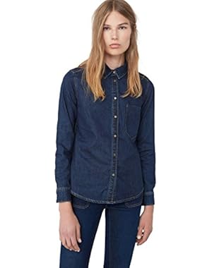 Mango Women's Denim Shirt