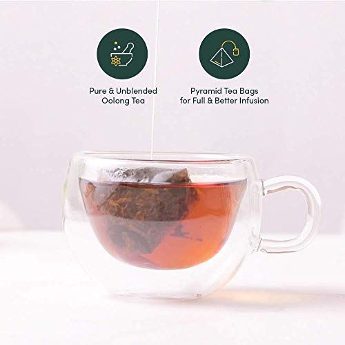 VAHDAM, Himalayan Oolong Teebeutel (100 Loser Tee Teebeutel) | 100% natürlicher Entgiftungstee | 100% reiner Oolong Tee… – Bild 4