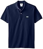 Lacoste Men's Short Sleeve Pique L.12.12 Original Fit Polo Shirt, Philippines Blue, 5