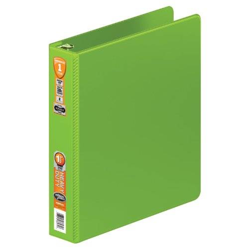 Wilson jones heavy duty round ring binder with extra du…
