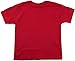 Ann Arbor T-shirt Co. Santa Claus Costume | Jumbo Print Novelty Christmas Holiday Humor Youth T-Shirt-Youth,S Red