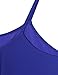 Laksmi Women's Summer Casual Front Pleat Cool Tank Dress (XX-Large, Royal Blue)