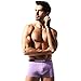 DO DO MIAN Mens Underwear Comfort Cotton Boxer Briefs (Pack of 4)