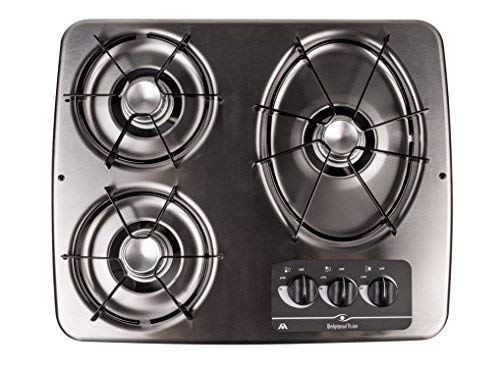 Atwood (56472) DV 30S Stainless Steel Drop-In 3-Burner Cooktop