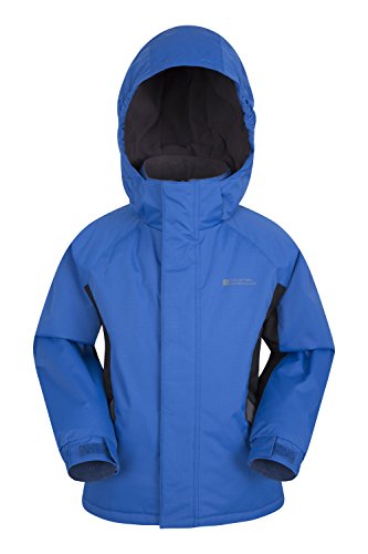 Mountain Warehouse Raptor Kids Snow Jacket - Snowproof Winter Coat Cobalt 7-8 years