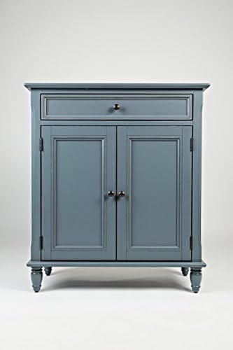Jofran: 39023A, Avignon, Accent Cabinet, 30"W X 14"D X 34"H, Cornflower Blue Finish, (Set of 1)
