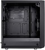Fractal Design Meshify C Compact ATX Case High Airflow Tempered Glass Blackout view 8