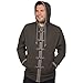 JINX World of Warcraft: Mists Pandaria Monk Men's Gamer Zip-Up Hoodie, Charcoal, XXX-Large