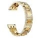 22MM Jewel Watch band for 22mm Bar width watch,Crystal Rhinestone Diamond Metal watch band for MK Bradshaw/Fossil Q Wander,Machine,Marshal Gen 2,GEAR S3 Frontier,Gold