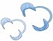 20-Pack Cheek Retractors for the Mouth Guard Game - Dental-grade C-Shape Mouthpieces for Adults and Kids,10 Medium ,10 Small)