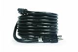 Camco 30' 15-Amp Extension Cord | Ideal for RV, Mobile Home and Household Use | Heavy-Duty (55142)