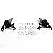Auto Dynasty Compatible with Dodge Dakota 3 inches Bumper Push Bull Bar+Removable Skid Plate (Black)
