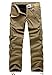 GUSER Men's Fashion Thick Lined Cold Weather Warm Straight Army Cargo Pants