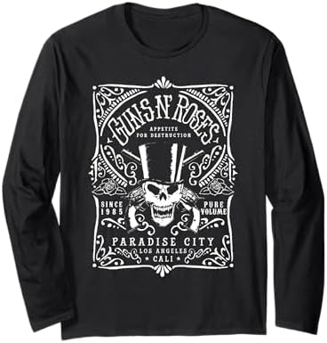 Amazon.com: Guns N' Roses Official Cross Long Sleeve T-Shirt