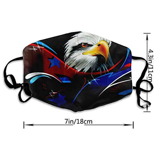 Sam-Uncle Anti Dust Face Mouth Cover Mask Eagle Art Anti Pollution Breath Healthy Mask